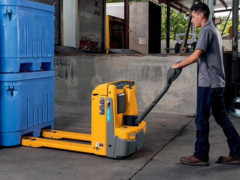 Mitsubishi Electric Walkie Pallet Jack – Application