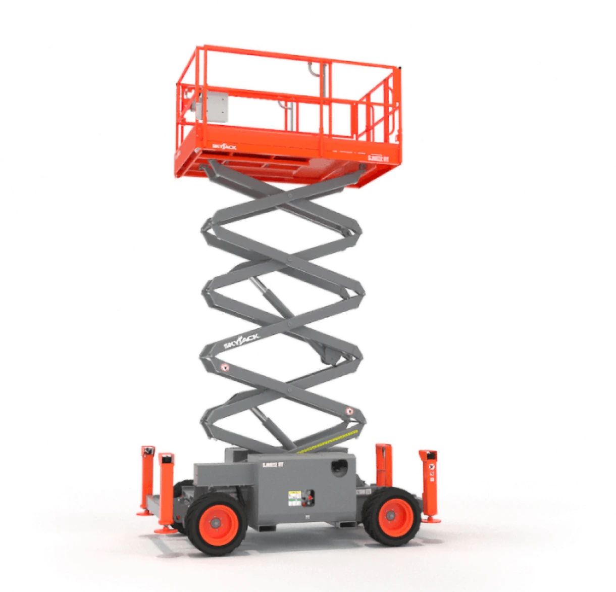 thumbnail-26 & 32 ft Rough Terrain Scissor Lifts